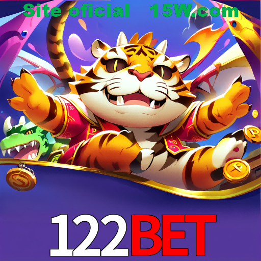 Imagem promocional da 122Bet mostrando a plataforma e suas vantagens